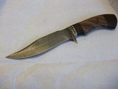 Нож Змея-1 из дамасской стали.